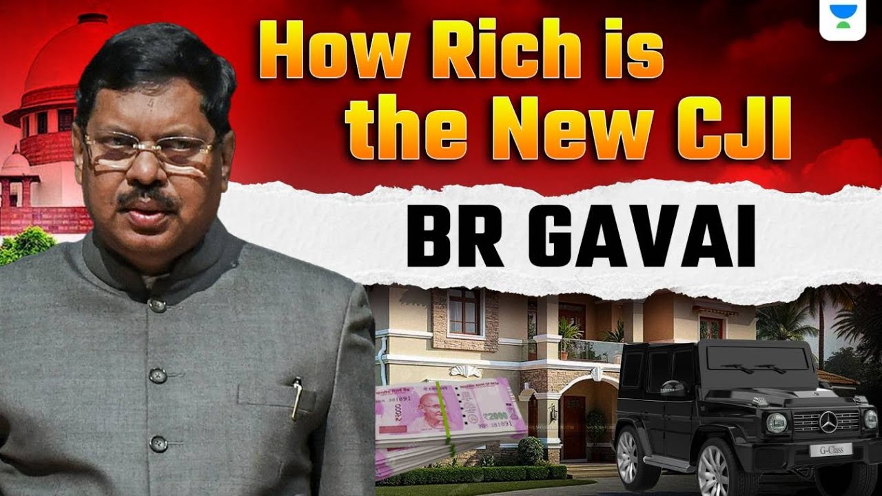 New CJI BR Gavai: Assets & Net Worth Breakdown | How Rich are Judges? | Pranjal Singh