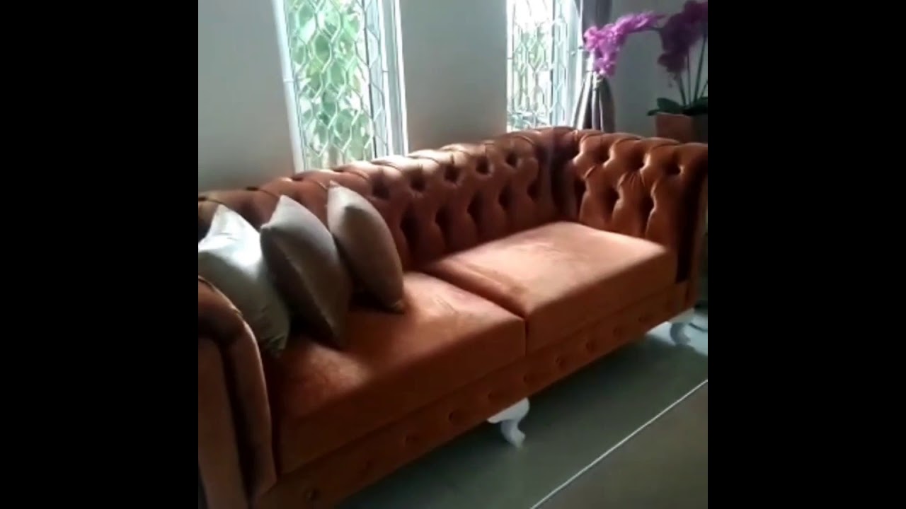 Sofa/sofa casterfield/sofa custom/sofa mewah/sofa klasik/sofa kancing/sofa kancing seribu