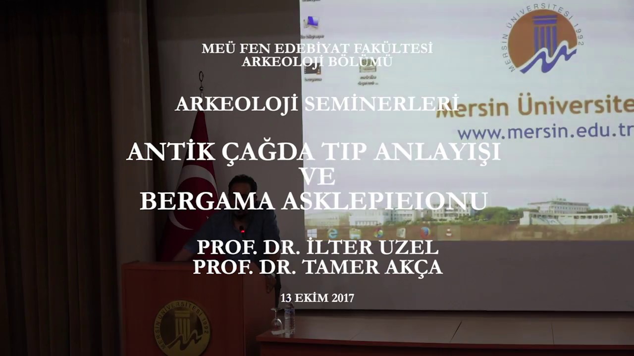 Antik Çağda Tıp Anlayışı ve Bergama Asklepieionu - Bölüm I