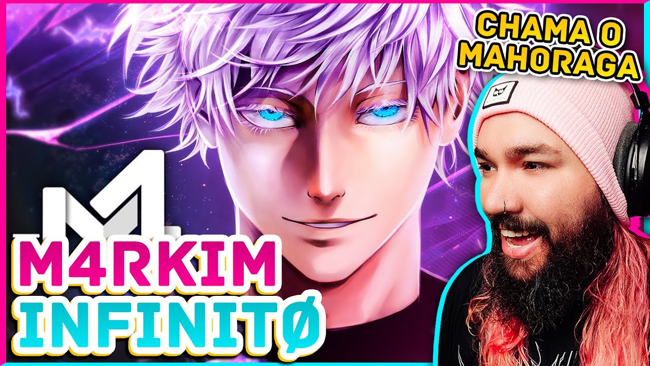 Satoru Gojo (Jujutsu Kaisen) - INFINITØ | M4rkim | REACT - REAÇÃO | Música Geek