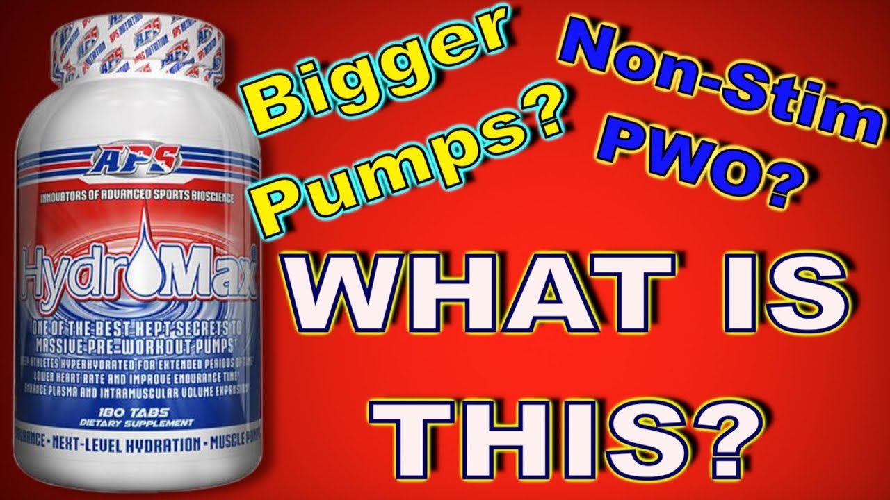 What is Hydromax Glycerol by APS Nutrition - (2019)