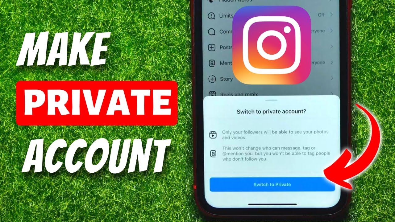 Как сделать аккаунт Instagram закрытым (2024)