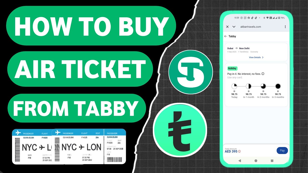 How To Buy Air Ticket From Tabby | Tabby से कैसे आप लोग प्लेन के टिकट बुकिंग कर सकते हैं?