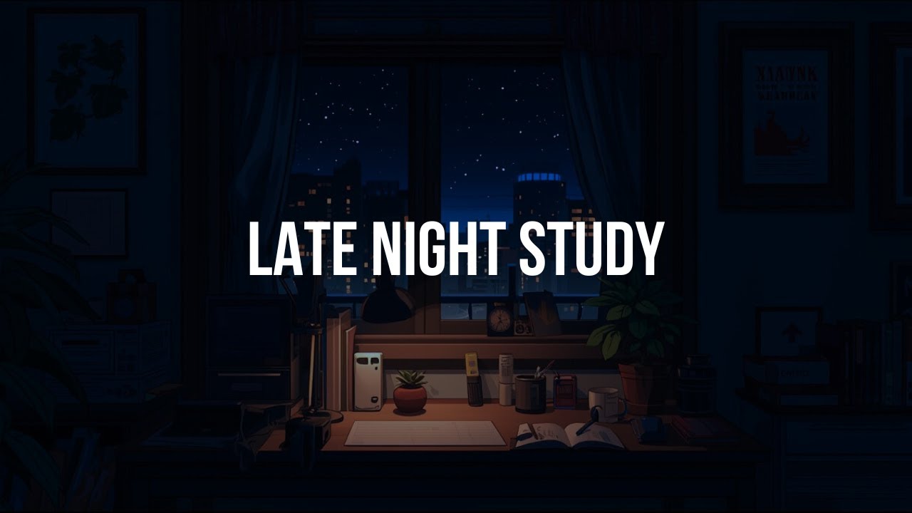 Late Night Study 🌙 Lofi Jazz for Deep Focus, Calm and Night Work