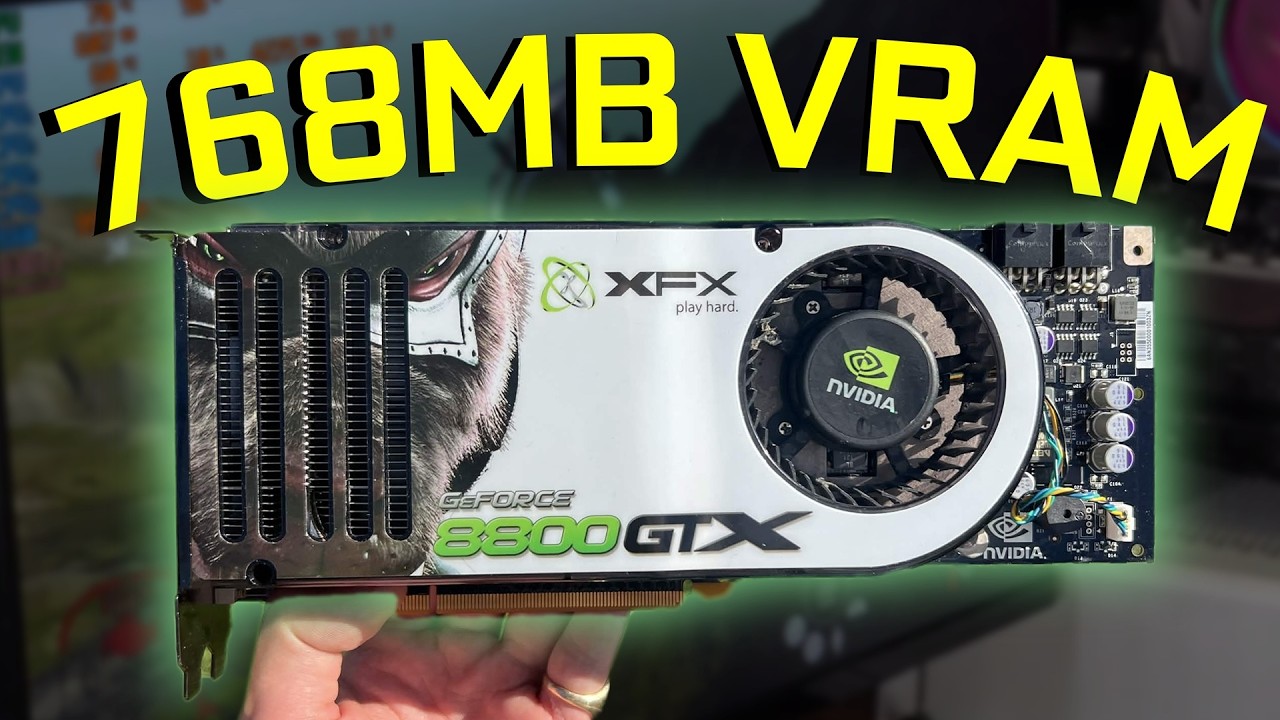 I Bought NVIDIA's 8800 GTX in 2026!