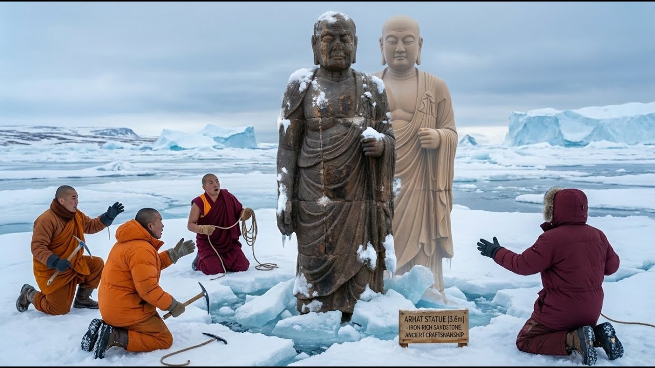 Ancient Statue Discovered in Antarctica: The Impossible Journey of the Arhat