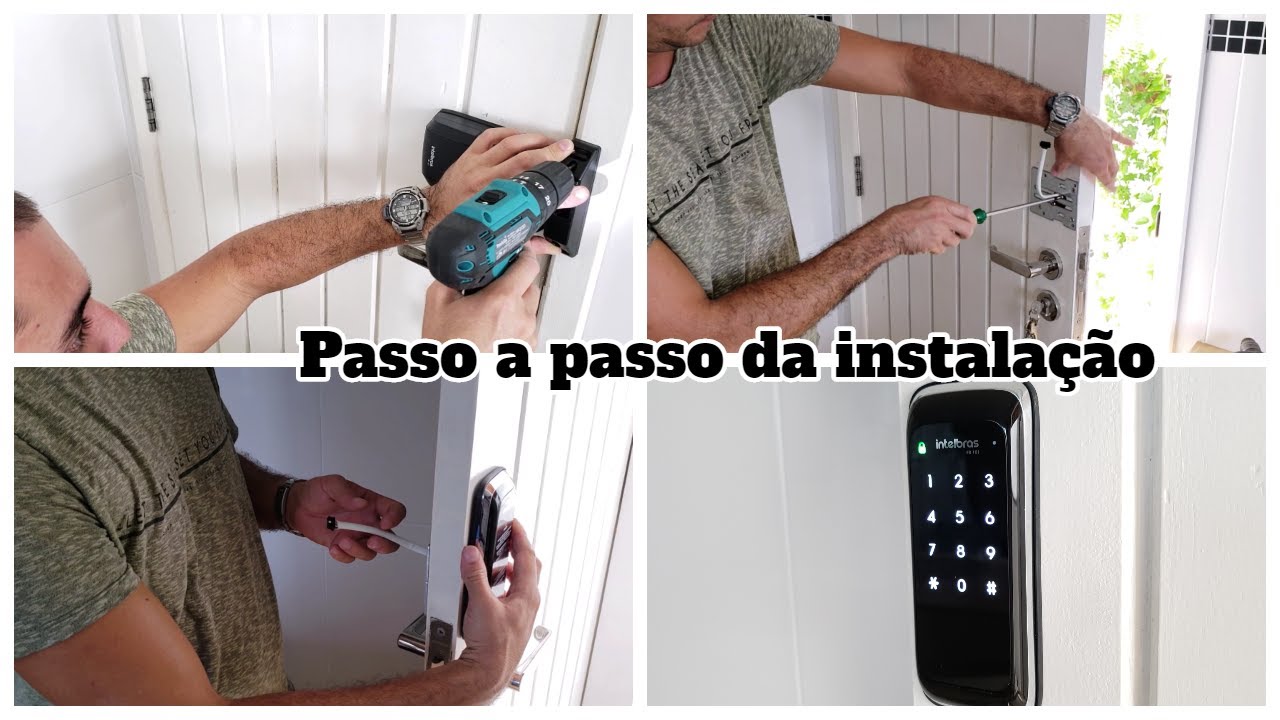 COMO INSTALAR FECHADURA INTELBRAS FR 101