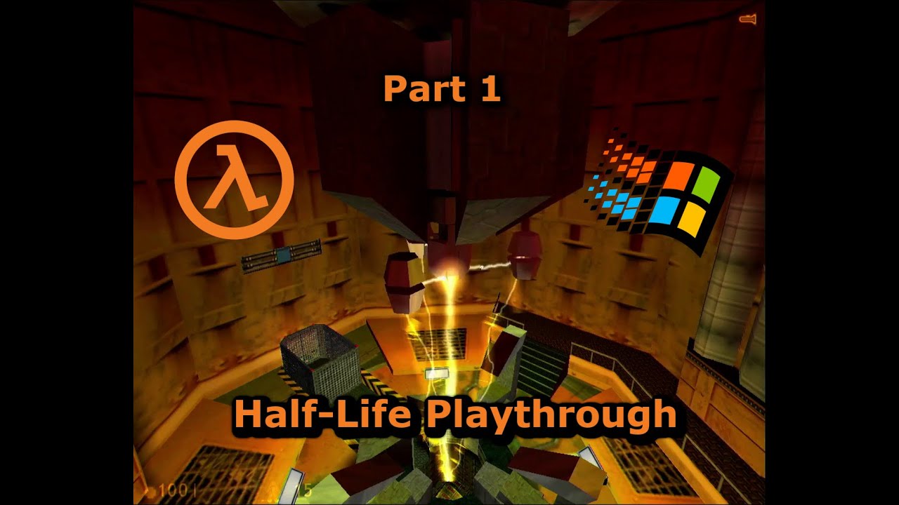 [Windows 98] Half-Life Playthrough (part 1) - Till Blast Pit