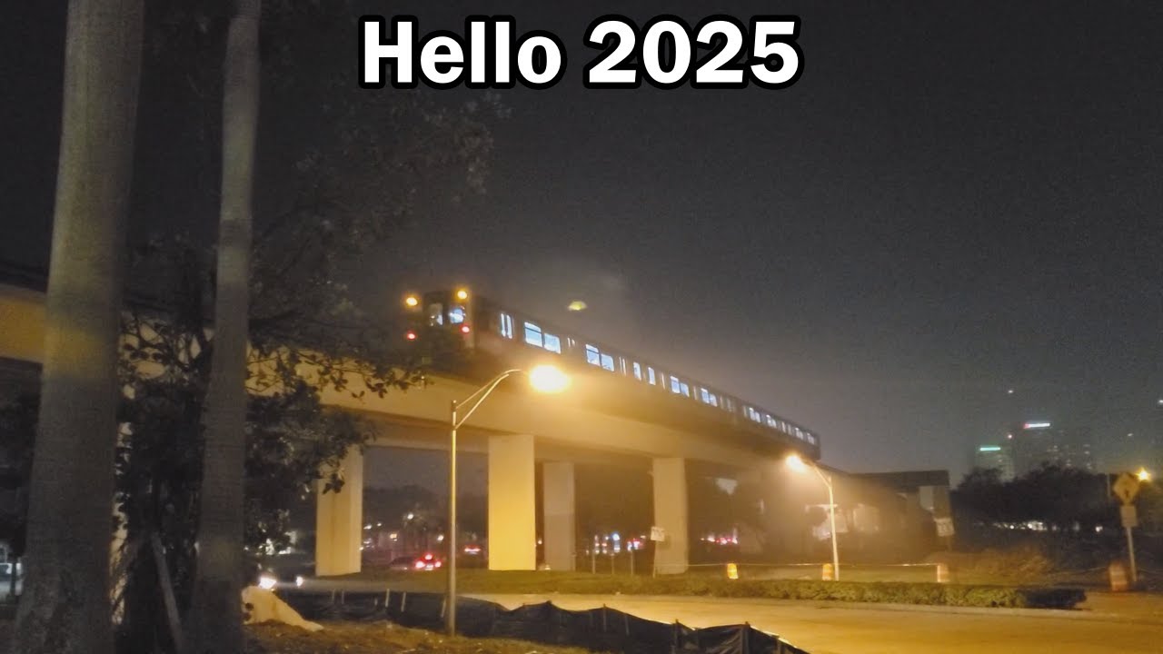 Hello, 2025! (Dadeland North, early January 1, 2025)