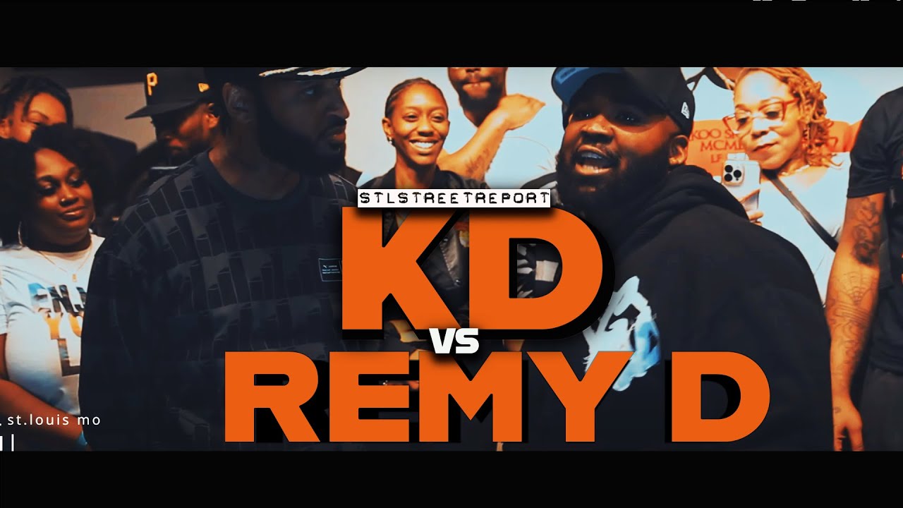 KD vs REMYD | FULL 3 ROUND RAP BATTLE | #STLSTREETREPORT