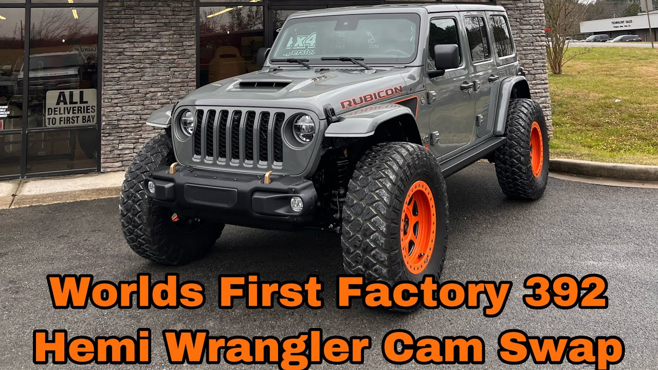 2021 Jeep Wrangler 392 Hemi Cam Swap Complete