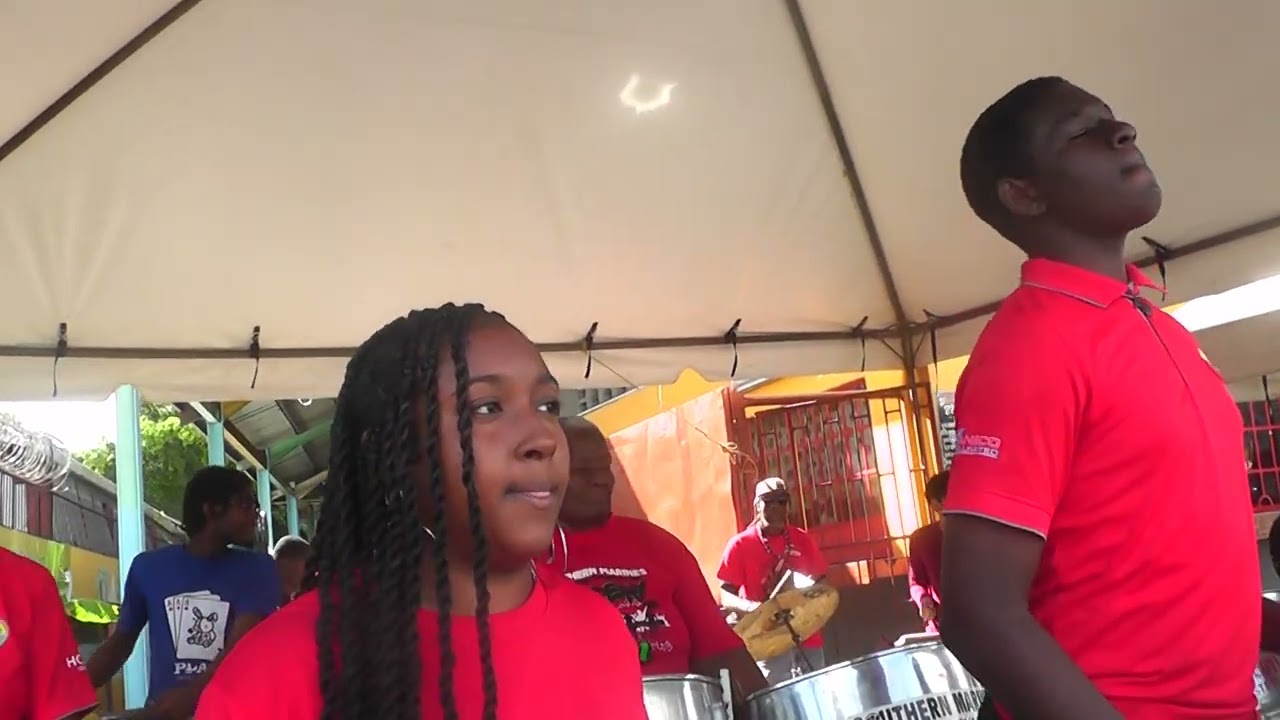 SOUTHERN MARINES STEEL ORCHESTRA AT MARABELLA KIDDIES CARNIVAL. SUNDAY FEBRUARY 8TH 2026