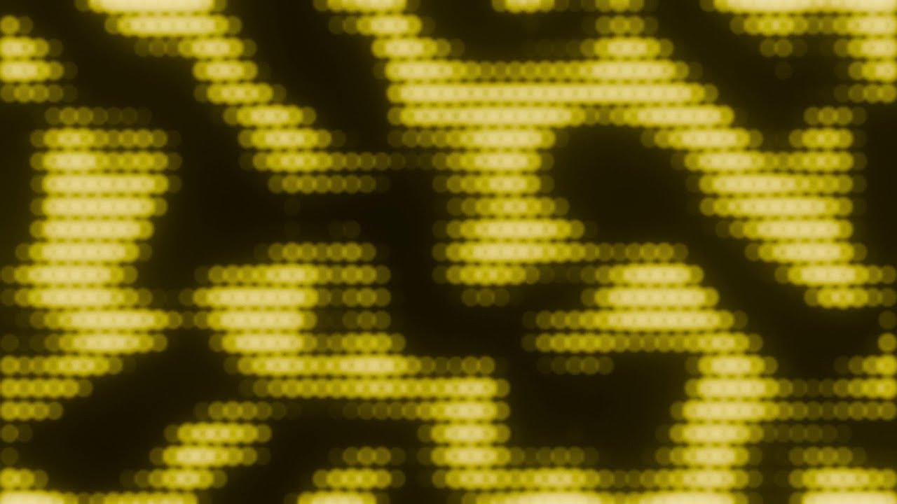 Abstract Calming and Relaxing Visuals. 1 Hour No Sound. Bokeh neon lights trippy psychedelic.