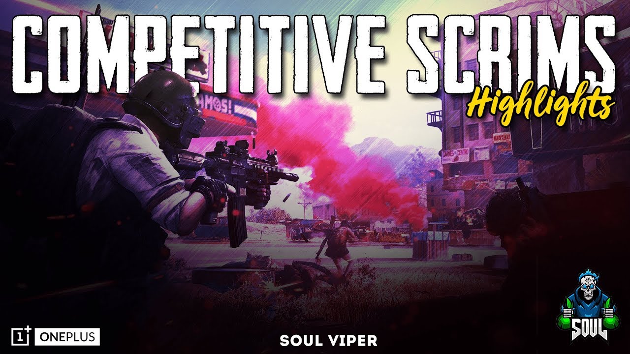 Competitive Scrims Highlights | Intense Final Circle | Team SouL | PUBG Mobile | OnePlus