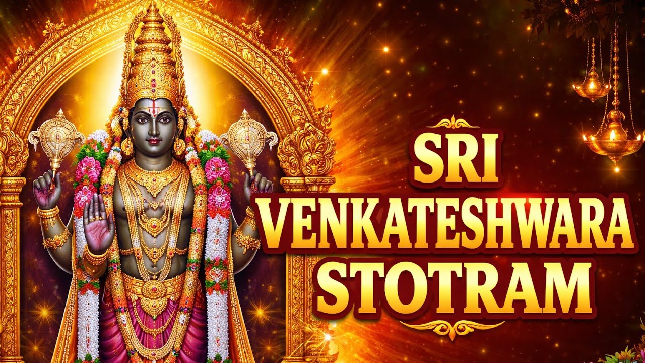 Sri Ventateshwara Stotram with Lyrics 