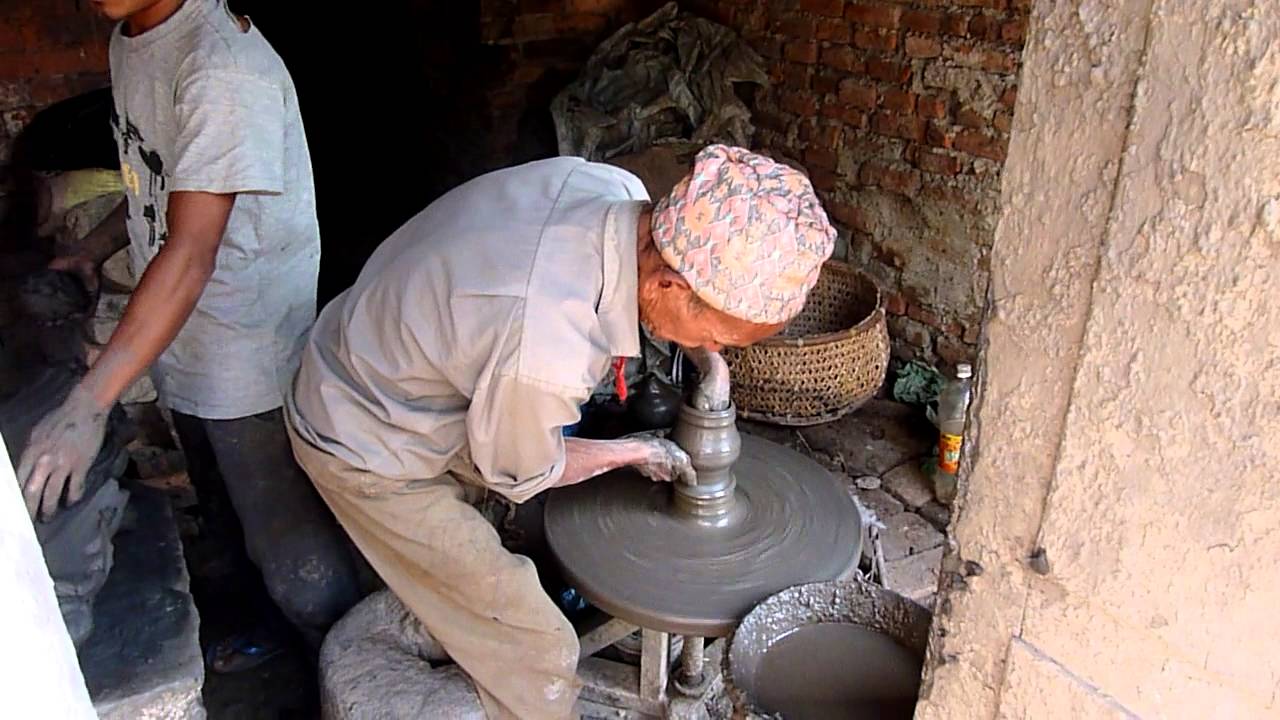 potier a Bhaktapur Kathmandu Nepal