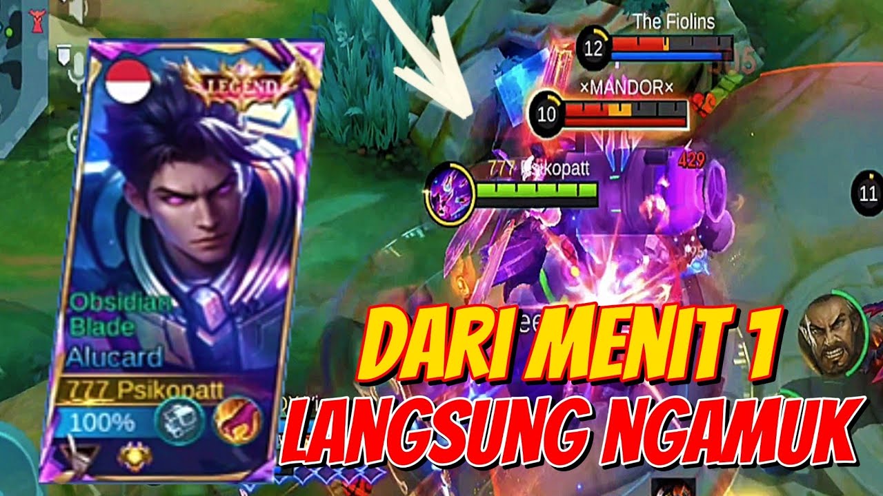 CARA ALUCARD KUASAI GAME DARI AWAL SAMPAI LATE GAME TANPA AMPUN!/MLBB