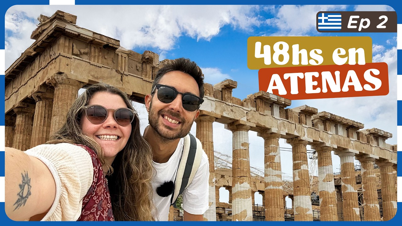 ATENAS en 2 días 🏛️ | Guía completa + qué ver, comer y hacer