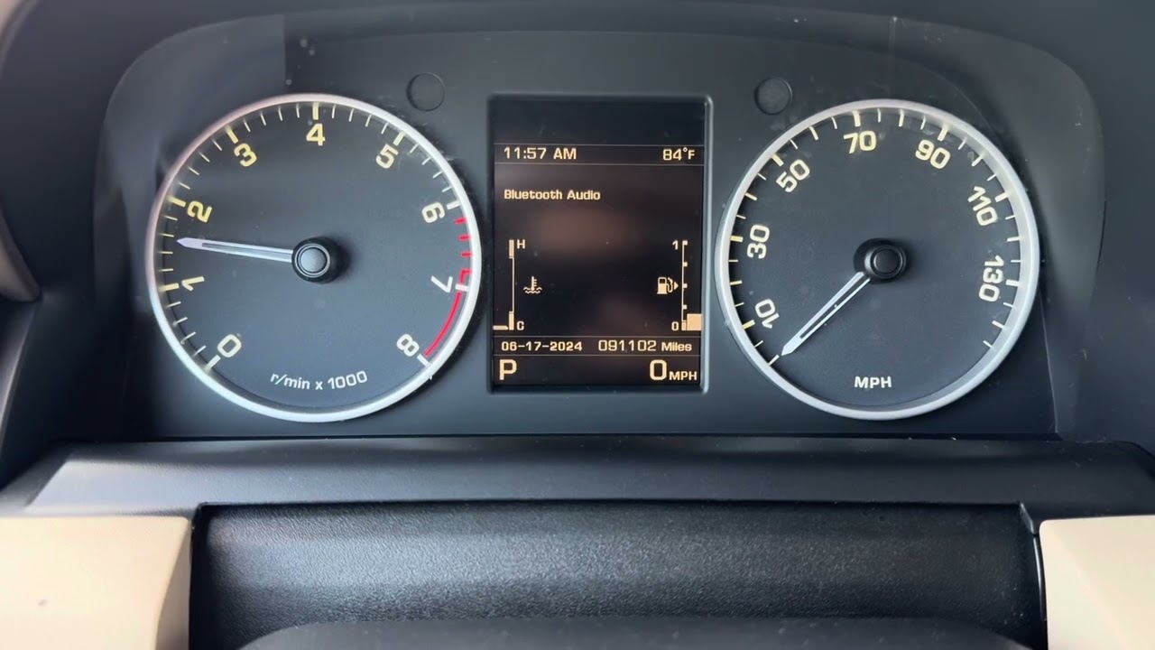 2016 LAND ROVER LR4 LANDMARK EDITION SUPERCHARGED V6 COLD START ENGINE VIDEO