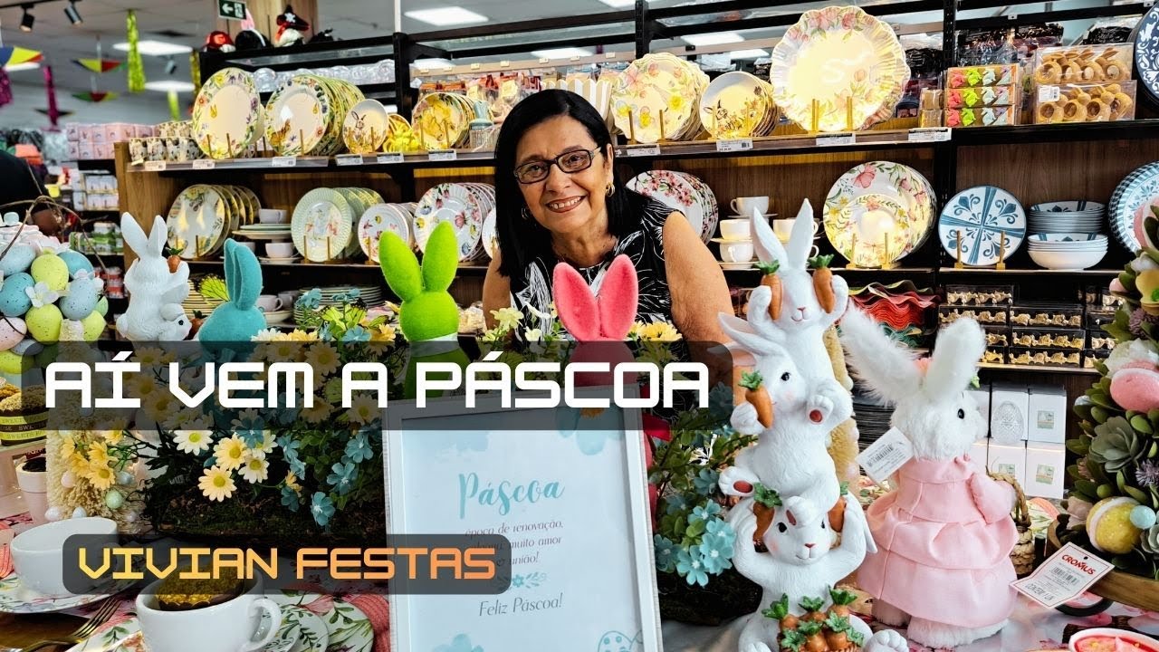 Pensou em festa? Vai na Vivian Festas.