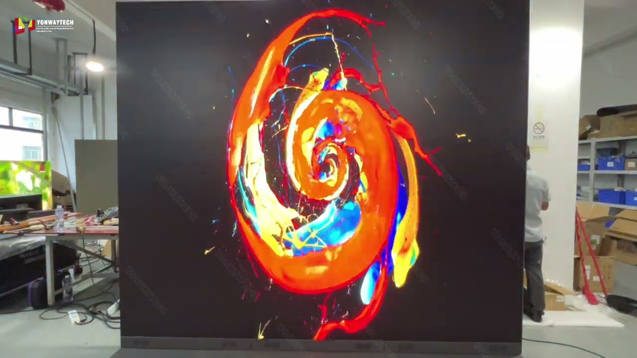 Yonwaytech specializes in manufacturing a full range of LED poster screens