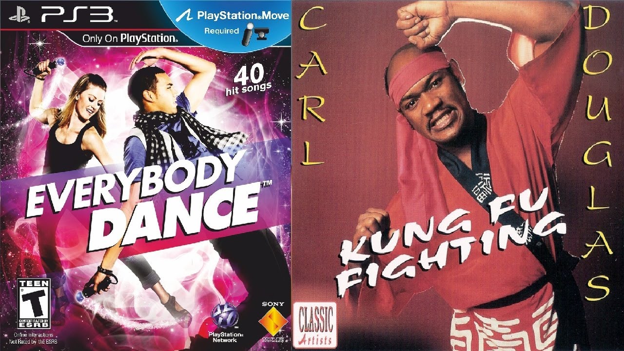 Everybody Dance | Carl Douglas - The Kung Fu Fighting | PS3 Gameplay (Parceiros de Dança) Move PT BR