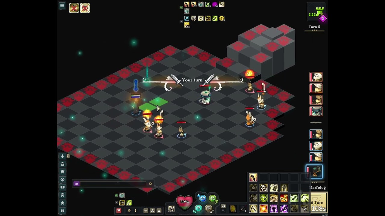 Wakfu Neo Wa Wabbit's Castle S3 Full Stele Solo Rogue