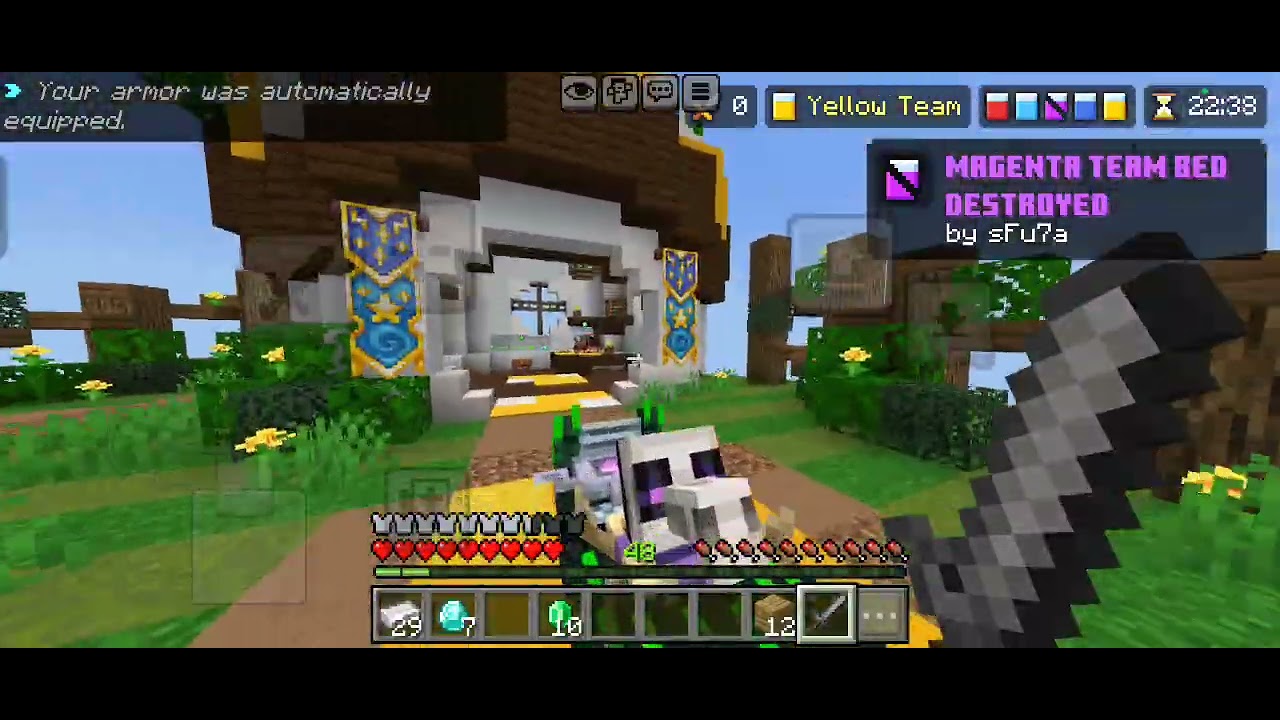 Hive Bedwars solo play