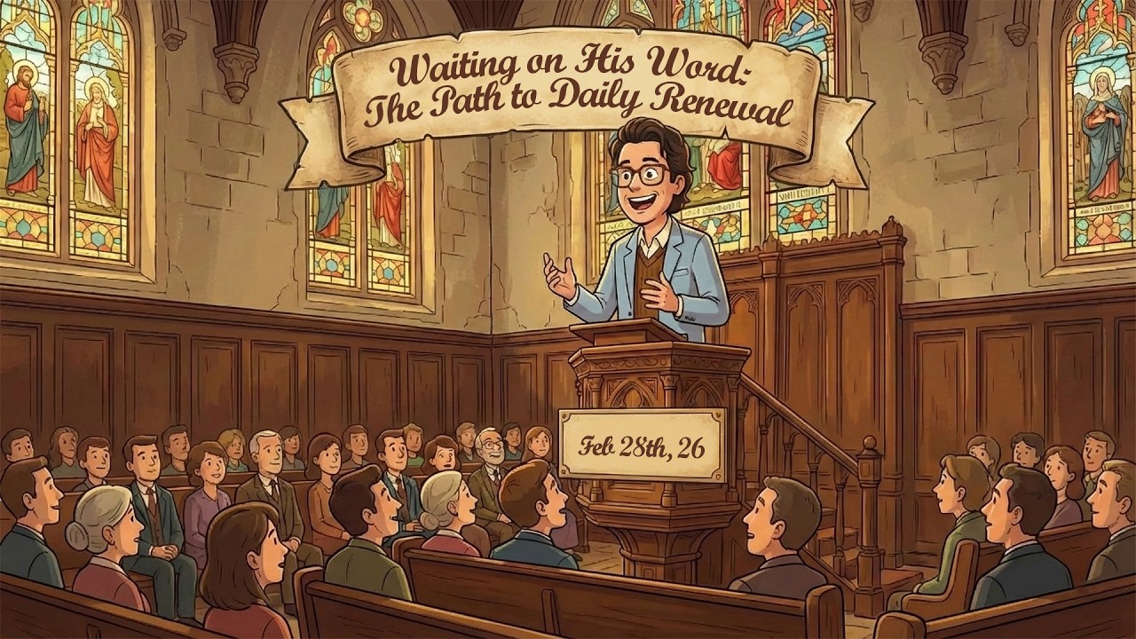 26/02/28 – “Waiting on His Word: The Path to Daily Renewal