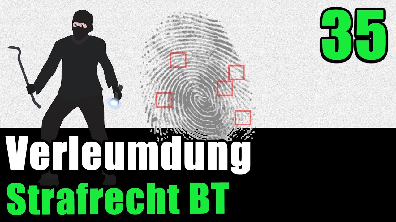 Verleumdung, &sect; 187 StGB - Strafrecht BT 35
