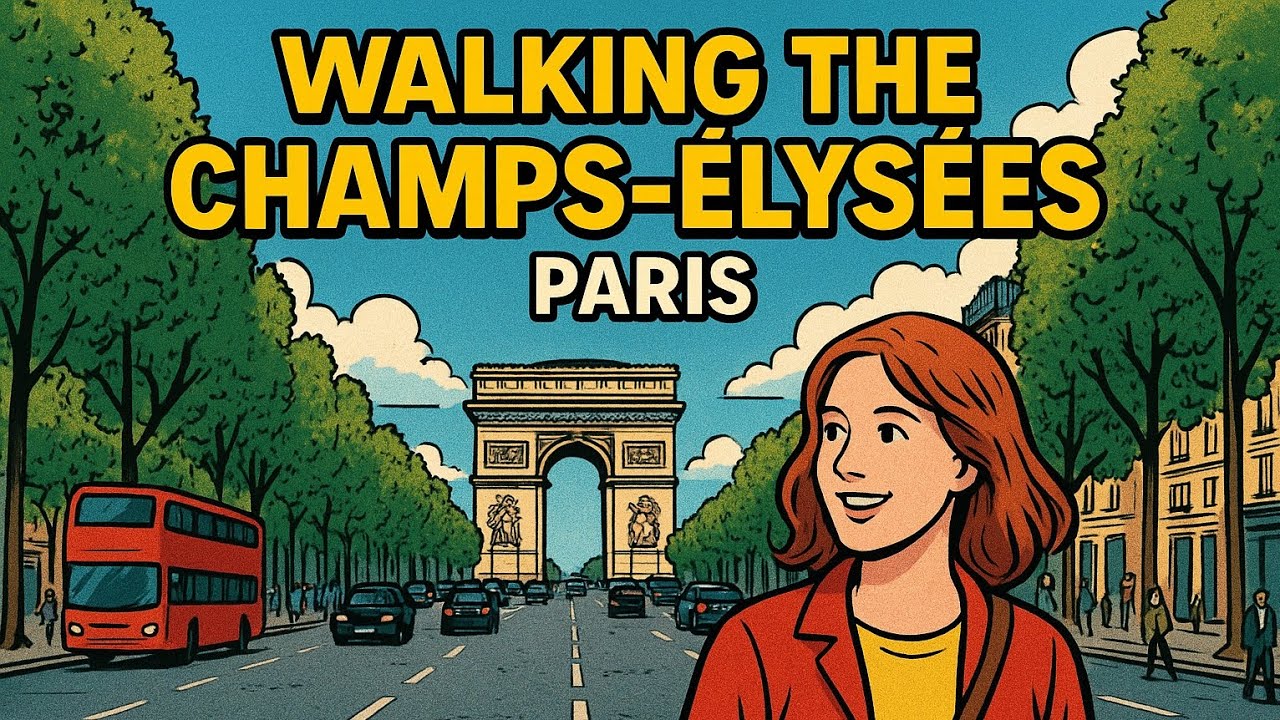 Paris Walking Tour | Champs-Élysées | Street Walk | Paris France @gobikeadventure 🇫🇷 