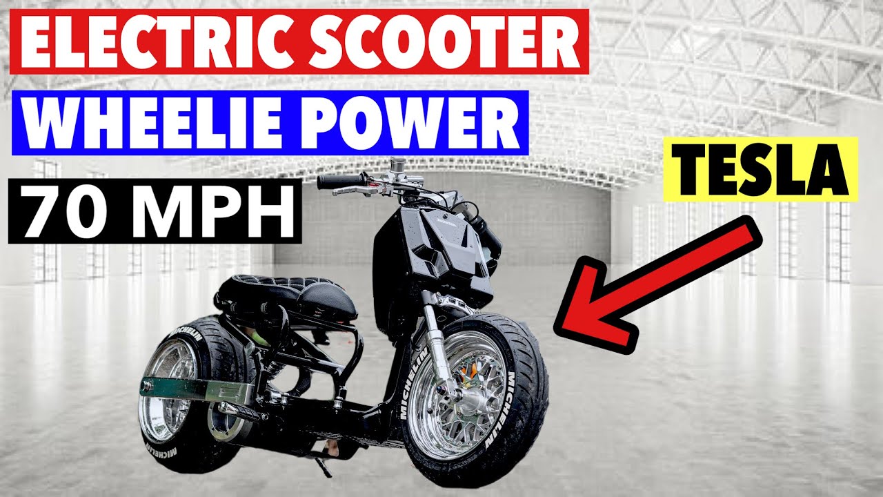 #1 MUST OWN Electric Scooter / Motorcycle [HONDA RUCKUS KIT]