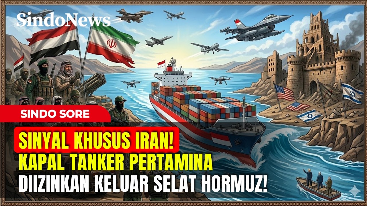 SINYAL KHUSUS IRAN! Kapal Tanker Pertamina Diizinkan Keluar Selat Hormuz! | Sindo Sore | 30/03
