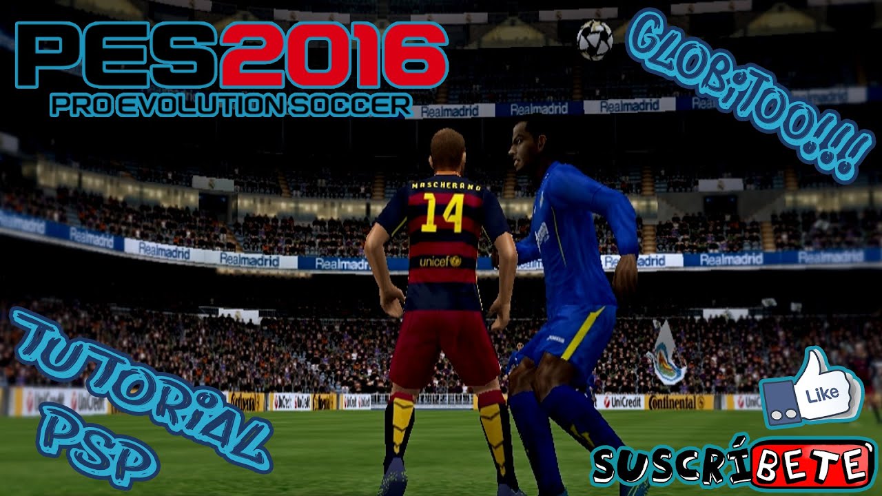 PES 16 PSP TUTORIAL | hacer el globito/sombrerito