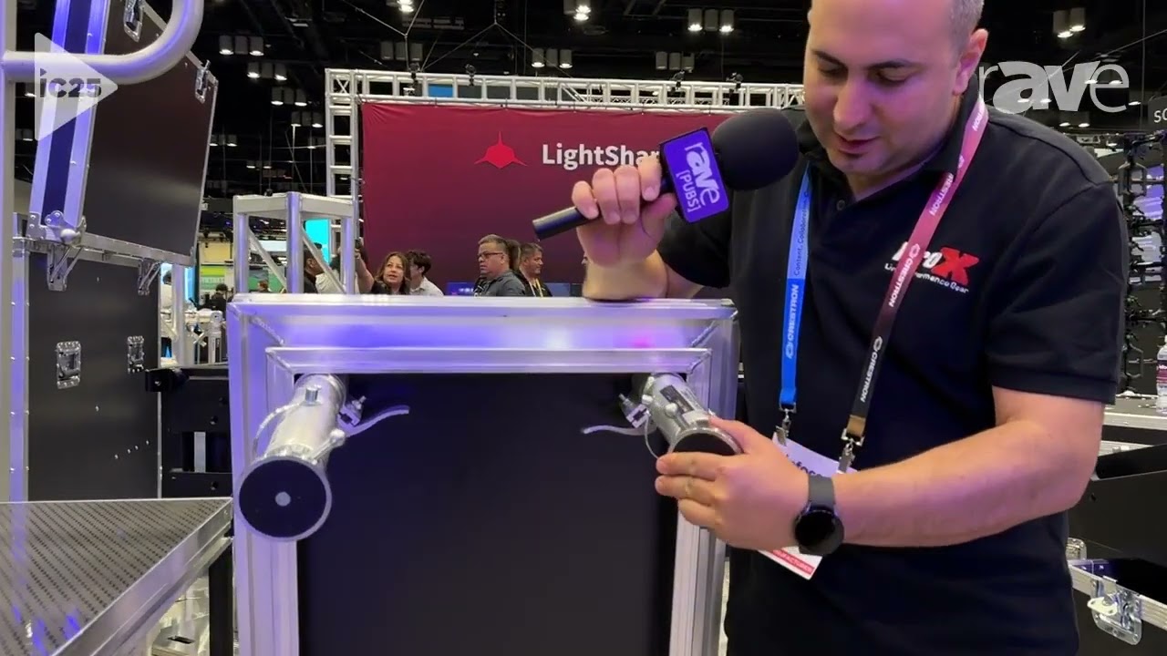 InfoComm 2025: ProX Live Performance Gear Displays ProX Stage Q, a Portable Stage