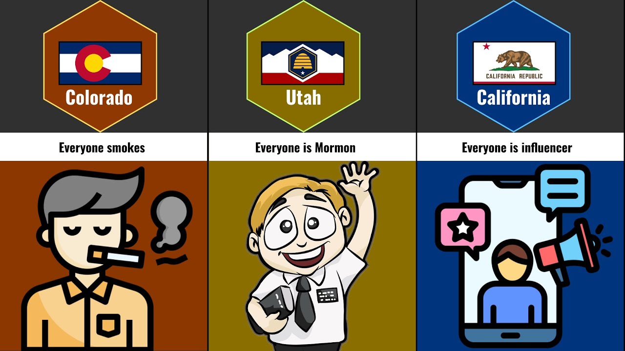 Stereotypes about every US state