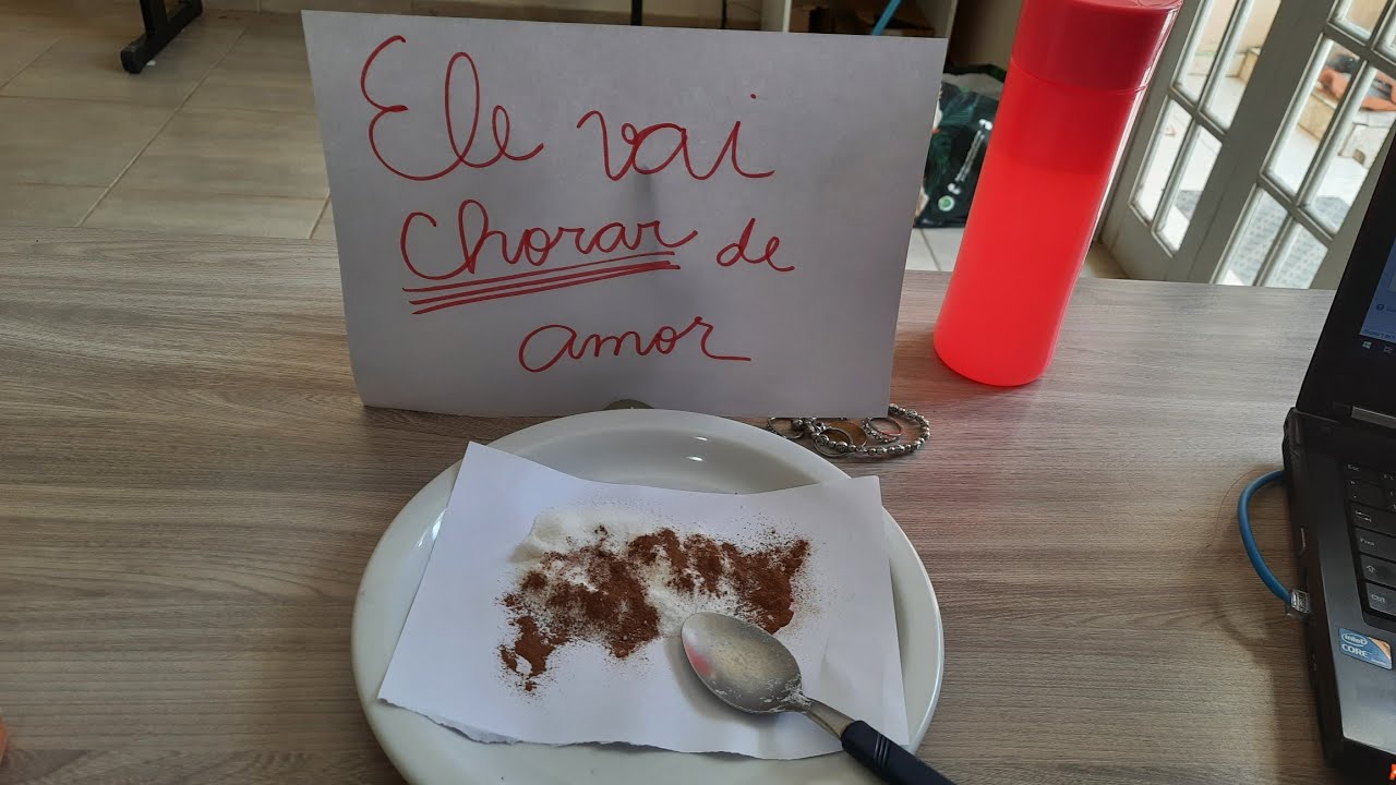 #SIMPATIA PARA ELE CHORAR DESESPERADO DE AMOR (FORTE DEMAIS)
