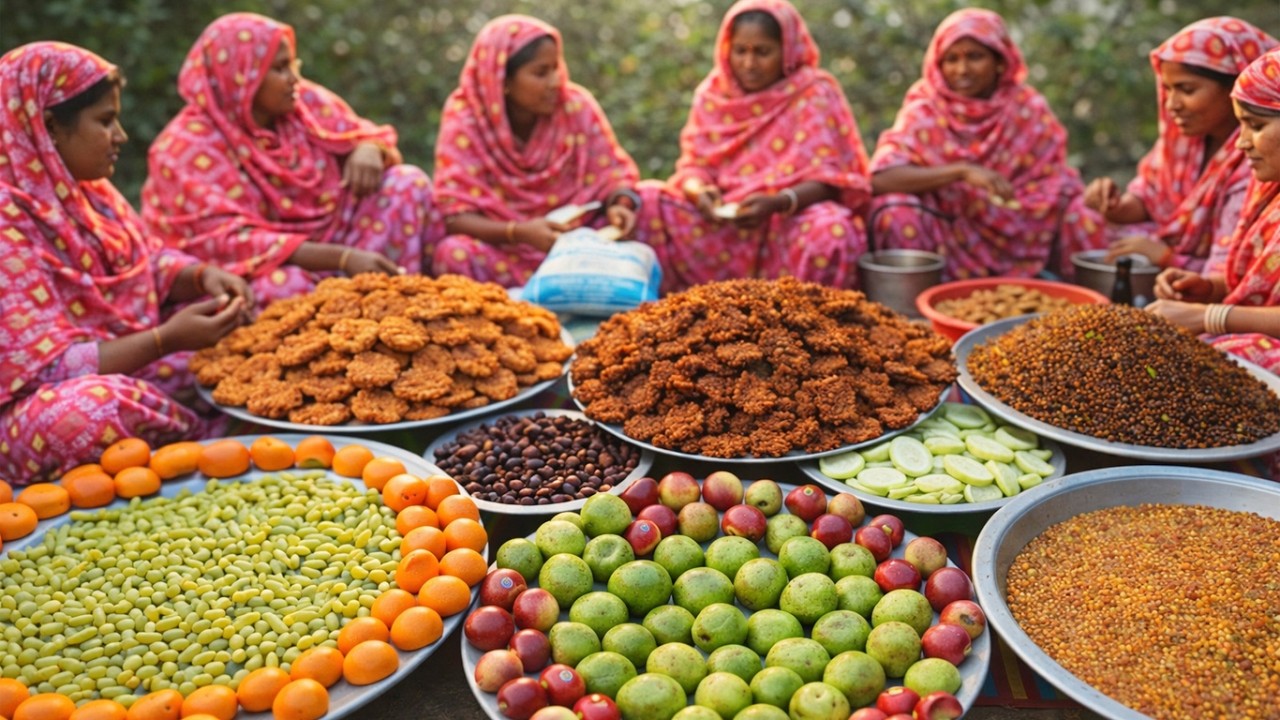 Village Ladies Cooking Traditional Bengali Iftar | পুরো গ্রামের জন্য ইফতার রান্না করলেন মহিলারা