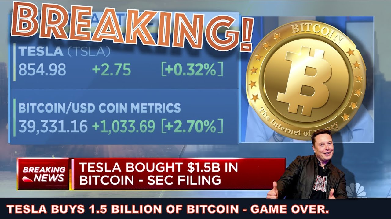 TESLA BUYS BITCOIN. YOU CAN BUY A TESLA WITH CRYPTO & WHY LARGE INSTITUTIONS WILL NOW FOMO INTO BTC