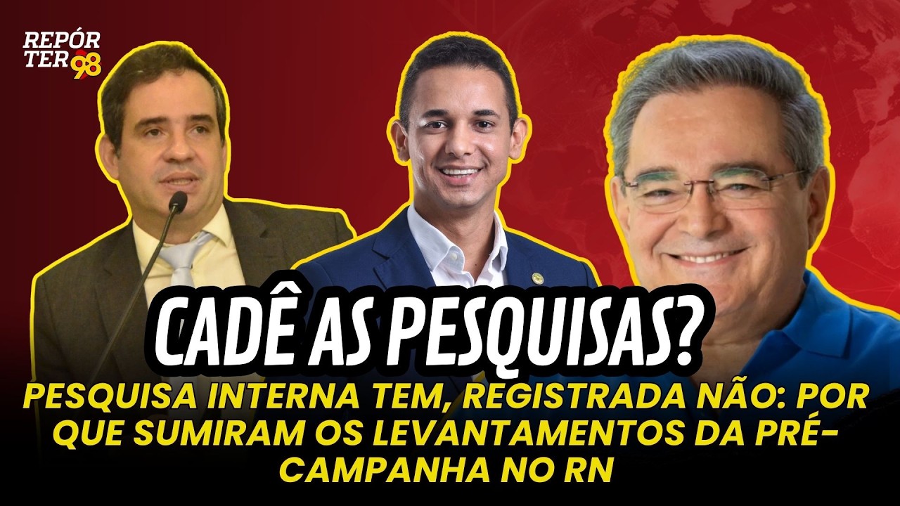 Só 3 pesquisas no mês de janeiro: por que o RN ficou sem novos registros no TRE em fevereiro?