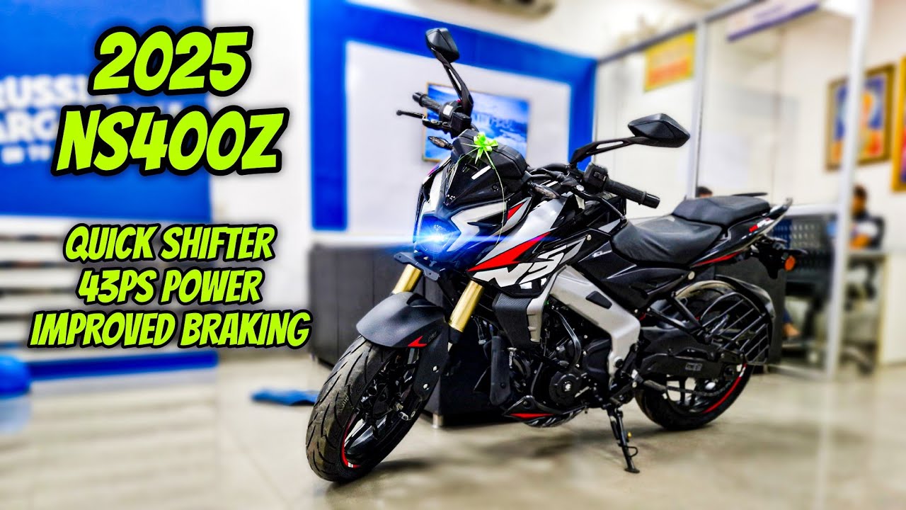 2025 Bajaj Pulsar NS400z  | 43ps power,Wide tyres,improved braking & Quick shifter | Fully Explained
