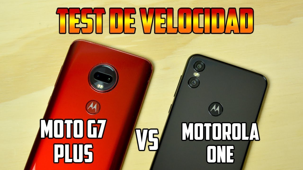 Moto G7 Plus Vs Motorola One  |Test de velocidad y Rendimiento | Tecnocat