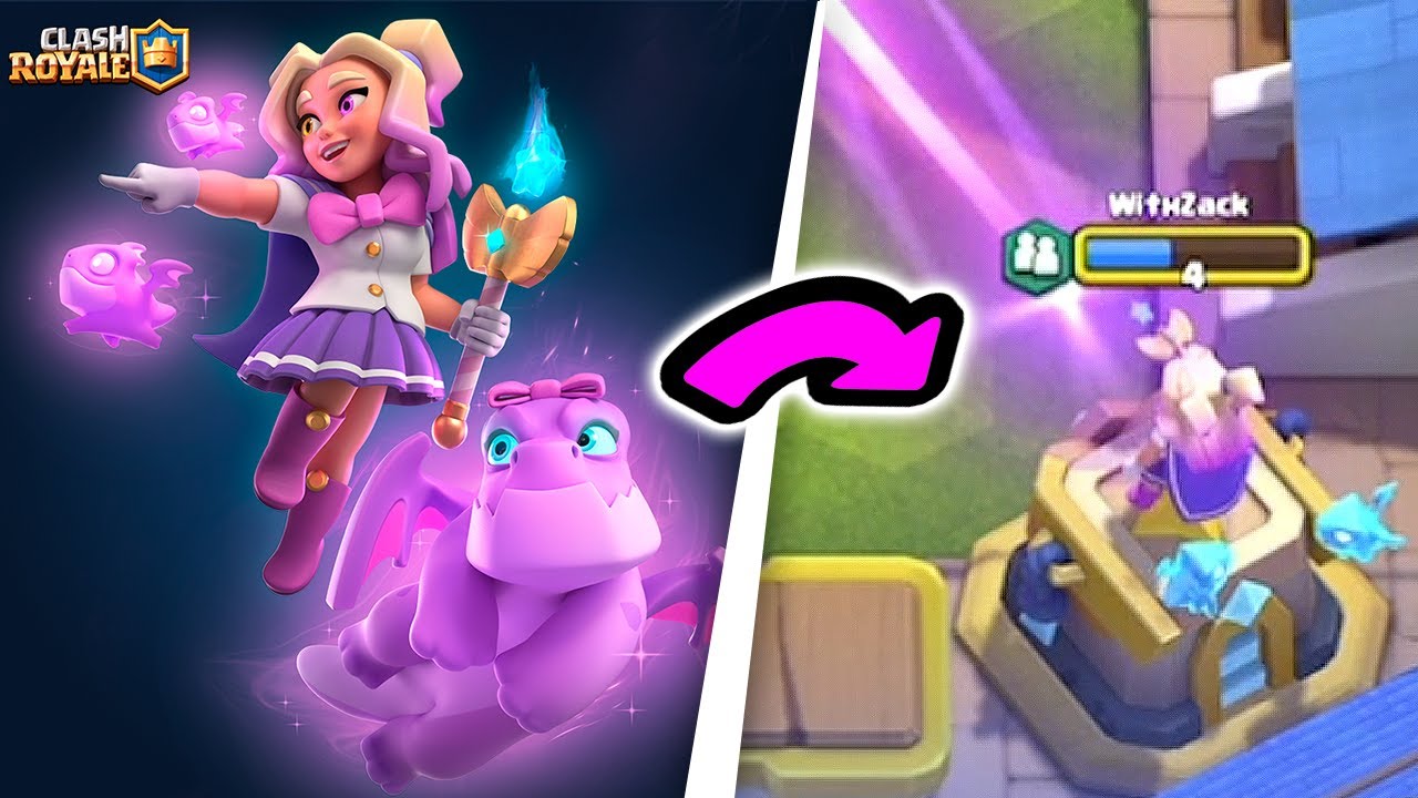 I BUY the FIRST SKIN in the HISTORY of Clash Royale