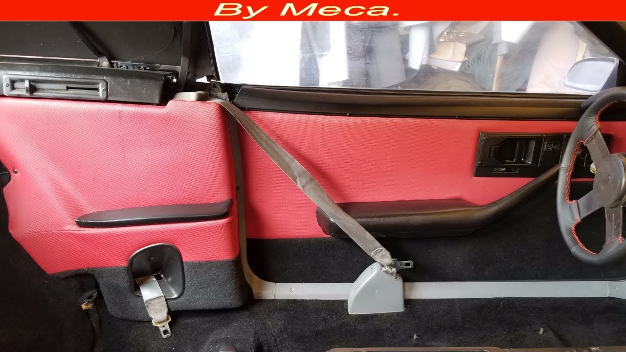 Camaro part 2-9. How to upholster  interior doors panel