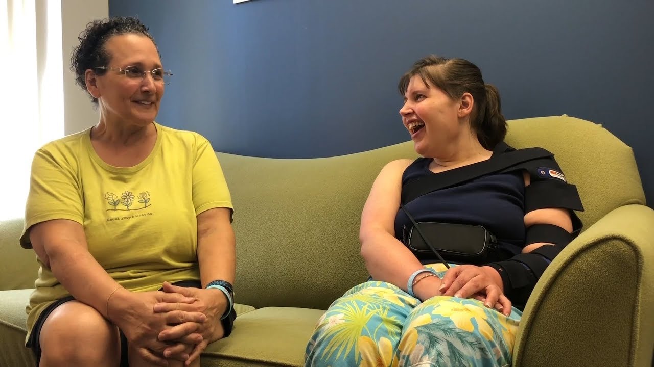 Interview with Jessica and her Mom about the Upper Extremity BioSleeve Muscle Stim System