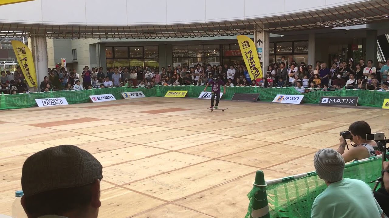 スケボーフリースタイル天才小学生