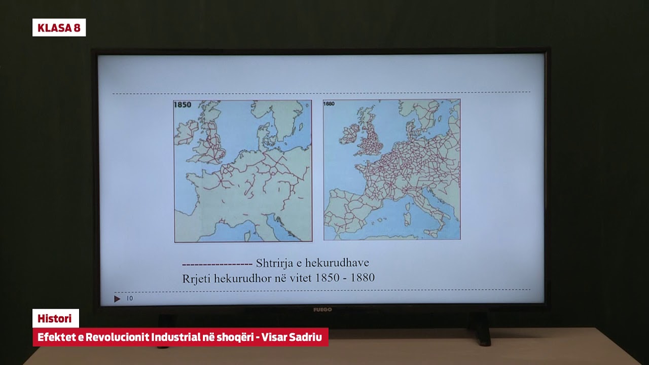 e Mesimi Klasa 8 - 8513 Histori - Efektet e Revolucionit Industrial në shoqëri