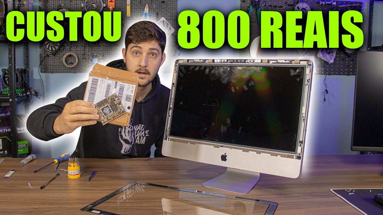 COMPREI A PLACA DE VÍDEO NOVA PRO IMAC DO DESCARTE, TEM QUE FUNCIONAR