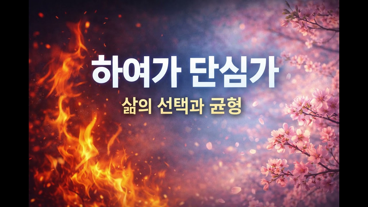 [오디오] 하여가 단심가, 삶의 선택과 균형