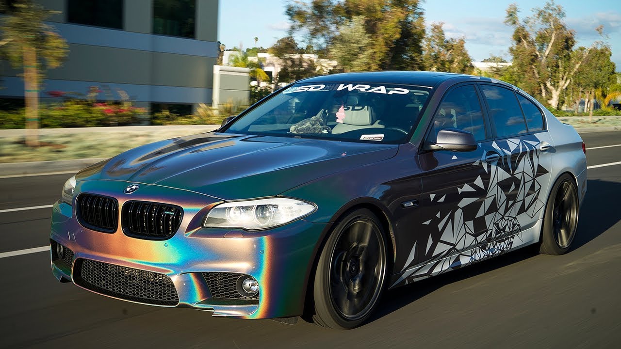FUNK BROS INSANE PSYCHEDELIC TRANSFORMATION...DAD CAR TO SUPERCAR!!! SD WRAP